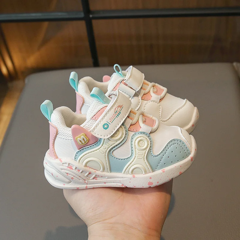 Baby First Walkers Toddler Boy Girl Baby Flexible Breathable Shoes Newborn Infant Anti-slip Casual Shoes