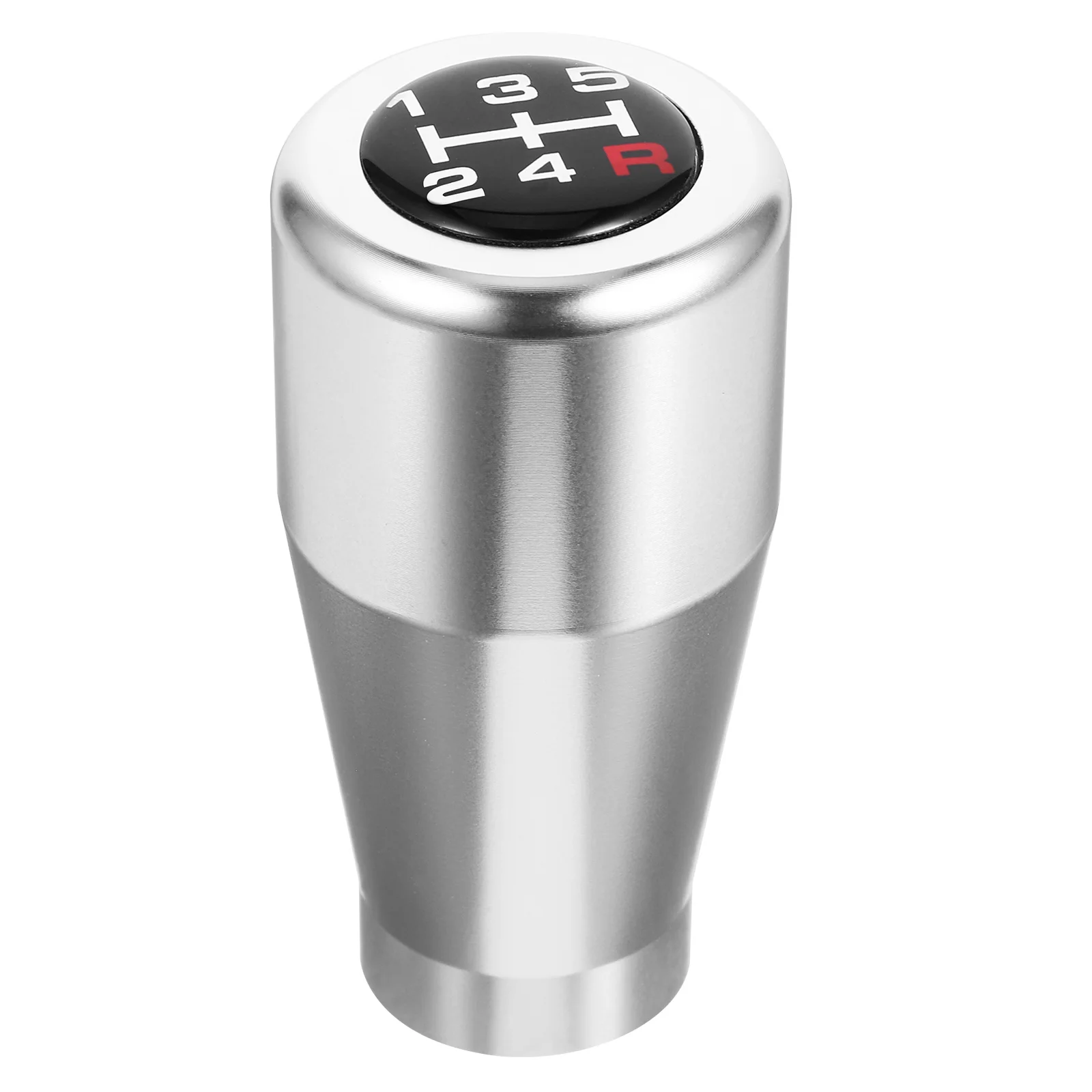 

1pc Gear Shift Black 5 Speed Manual Universal Aluminum Alloy Stick Handle Knob Interior Part