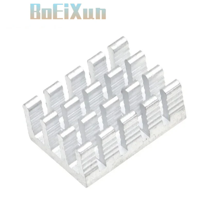 5/10/20/50PCS/LOT Heatsink Radiator Cooler Radiator 19x14x8MM High Quality Silver Slot Heat Sink