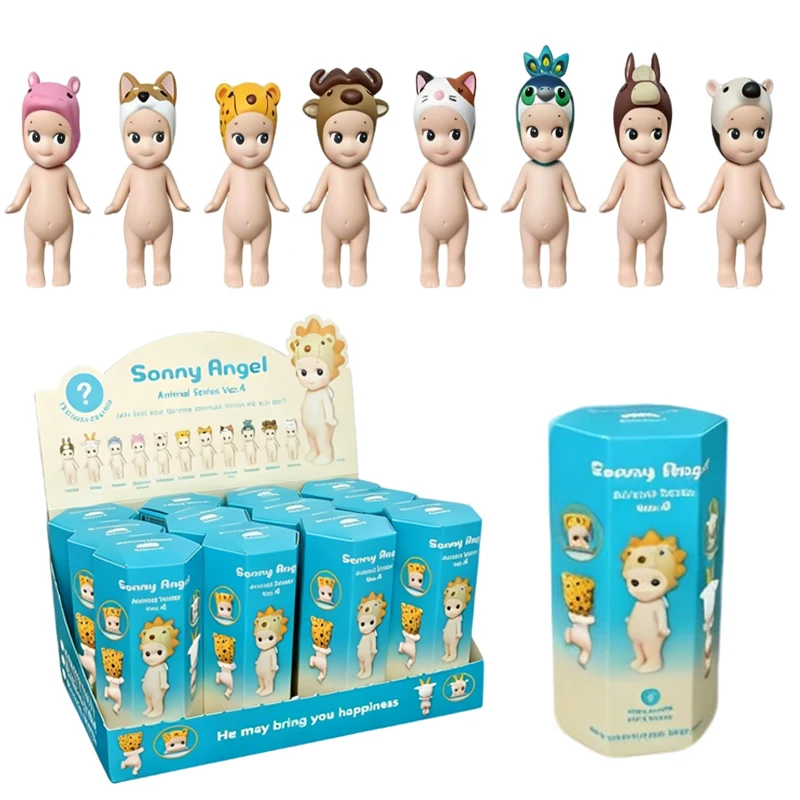 Hot Cartoon Figure Hippers Blind Box Animal Standing Series Anime Figure Room and Office Decoration Collection Christmas Gifts image 3