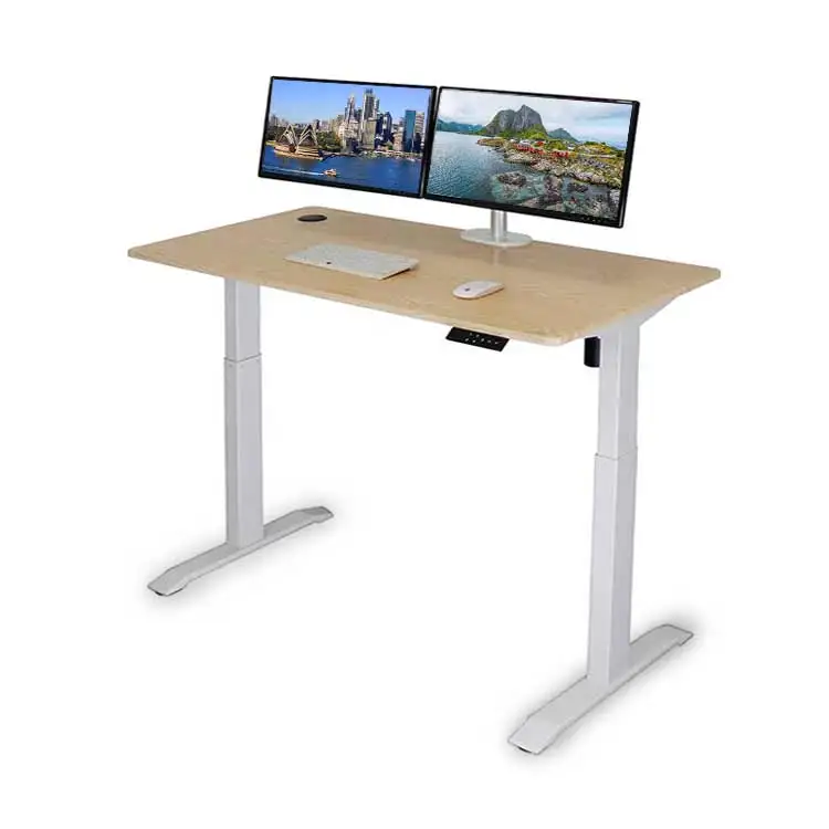 Ergonomic Office Furniture Sit Stand Desk Frame Adjustable Height Stand Up Lift Desk Standing