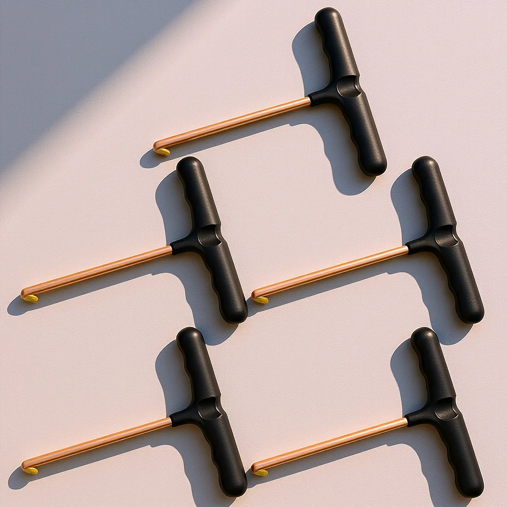 5 Stück professionelle Schnürsenkel-Abzieher, Schnürsenkel-Anziehhaken, robustes Kunststoff-Eisen-Design für sichere Befestigung von Schnürsenkel-Werkzeugen