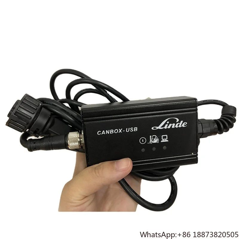 for Linde forklift 6 Pin 4 Pin connector Linde forklift truck diagnostic cable canbox doctor pathfinder lindos lsg