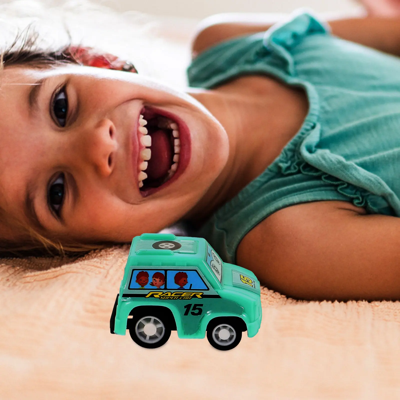 

6Pcs Mini Pull-Back Cars Creative Early Educational Inertial Vehicles Bright Colorful Safe Kids Gift Pull-Back Car Toy