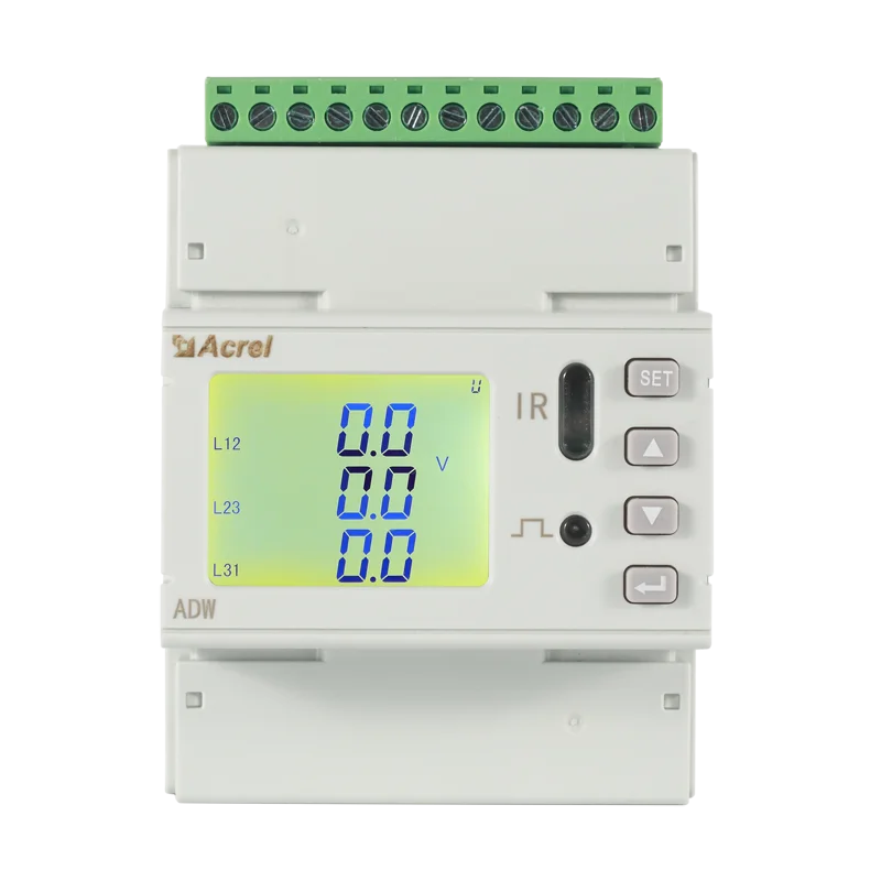 Acrel ADW210-D16-4S rail type multiloop power energy meter 100/20mA input