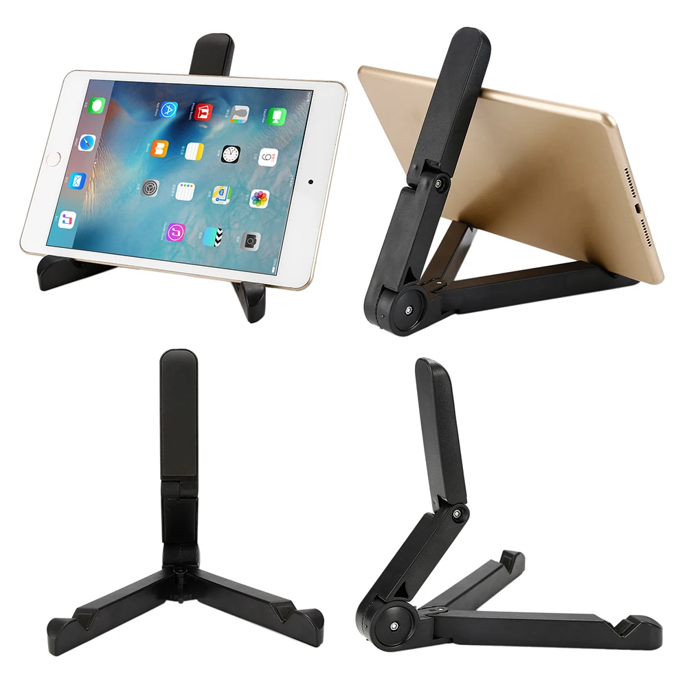 New Retractable Tablet Holder For Ipad 360° Rotatable Extendable Aluminum Alloy Tablet Table Stand For Tablet Video Shooting