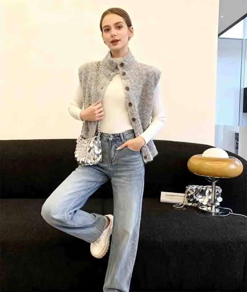 

Vests Waistcoats Thin Womens Black Winter Quilted Thickened Commuting Outdoor Hiking Mountaineering Training Functional Outdoors