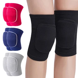 Rodilleras deportivas de compresión para adultos y niños, Protector de rodilla de baile, soporte de esponja engrosada, voleibol, Yoga, rodillera cruzada, 2 uds.