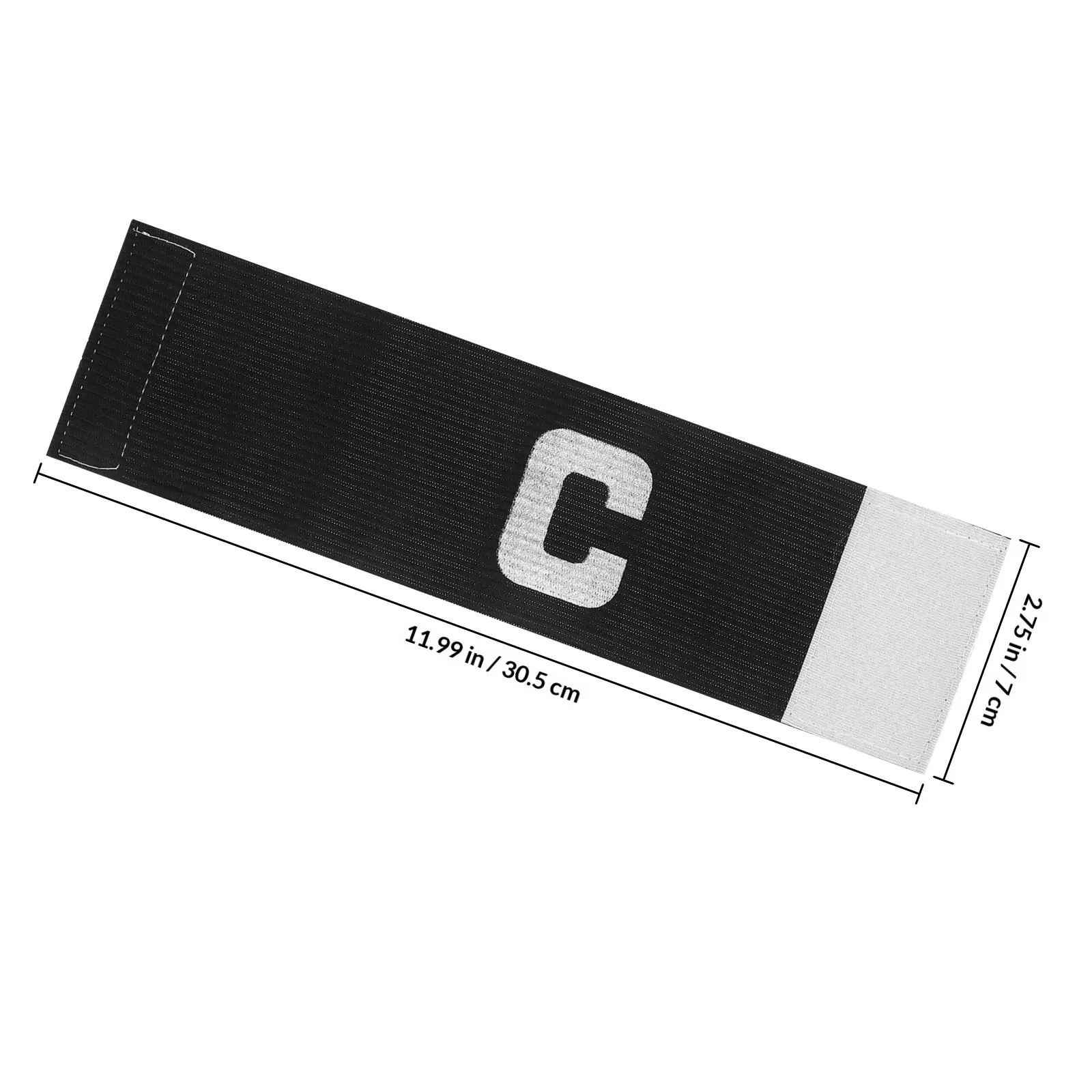 2pcs Captain Bands Soccer Adult Football Captain Armband Professional Team Leader Arm Band Elastic Sports Player Armbands view 2