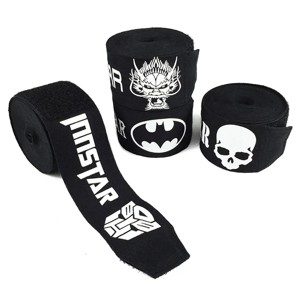 INNSTAR Boxing Bandages Hand-Wrapped Belts  Muay Thai Sanda, MMA Boxing, Fighting Sports Bandages Elastic Handguards Bandages