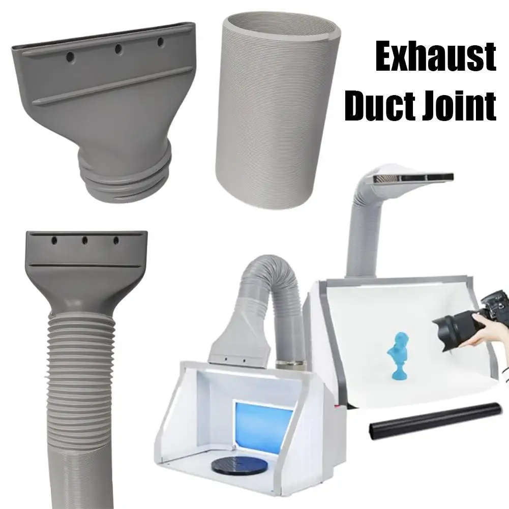 

Universal Exhaust Pipe Flat Adapter - AC Duct Hose Connector for Ventilation Systems, Durable 1-PC Portable Interface Joint