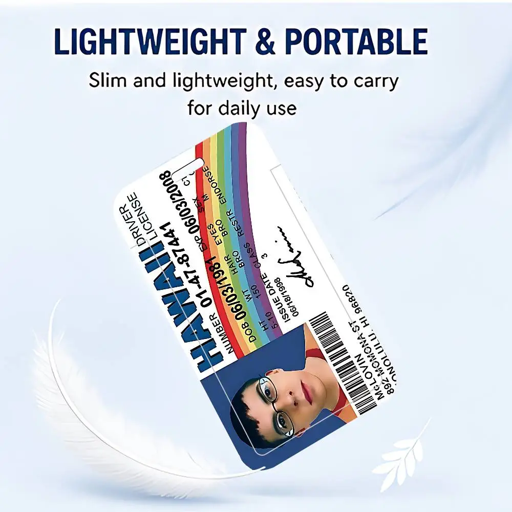 Mclovin Movie Superbad NFC Contactless Sliding Card Sleeve For Student Cards, Bus Cards, ID Cards, And Work Permits
