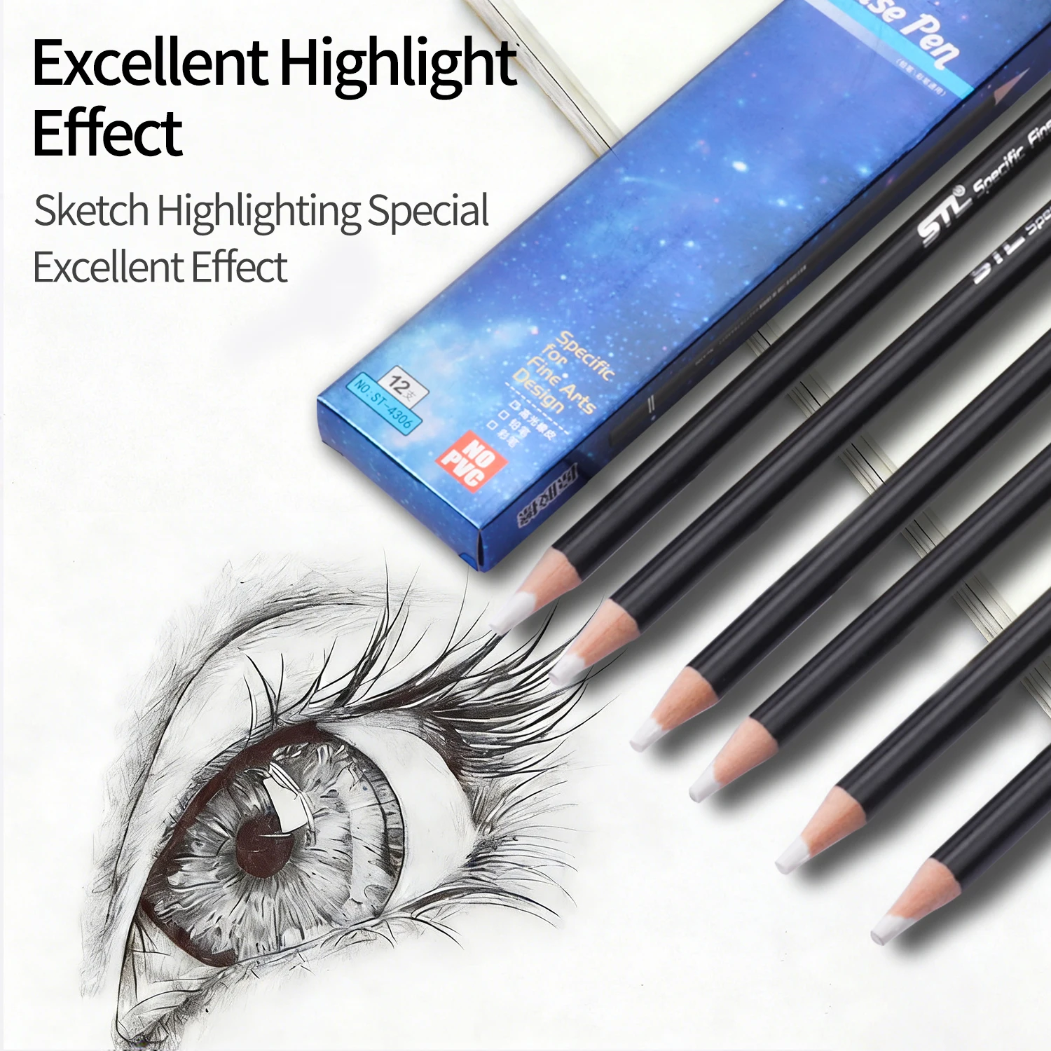 6/12/18/24pcs Rubber Pen Pencil Eraser For Drawing Manga High Precision Pen Shape Erasers For School Art Stationery Supply