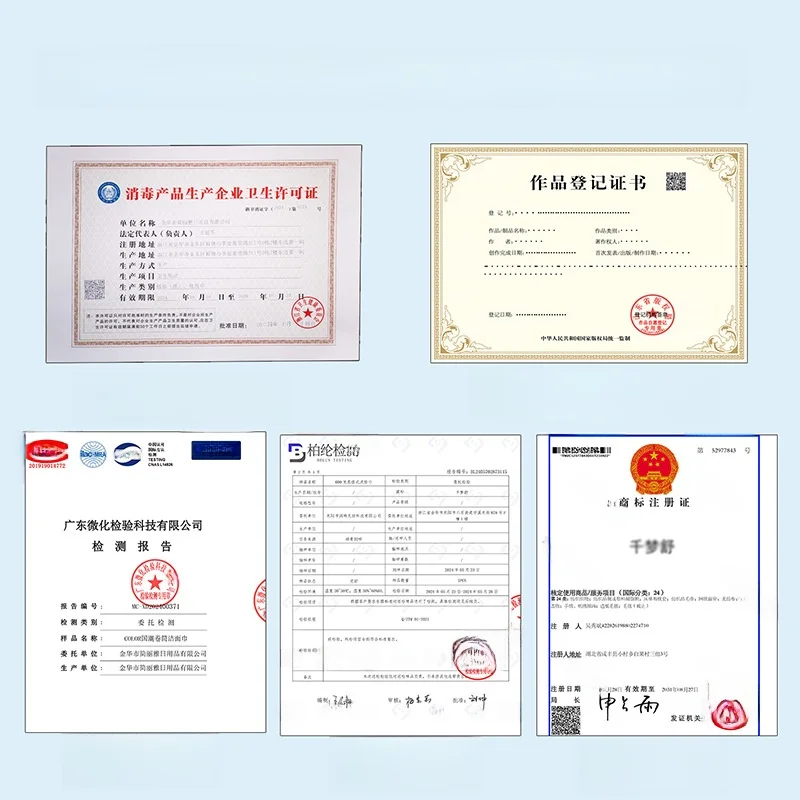 مناشف وجه سميكة من القطن الخالص يمكن التخلص منها، نوع درج معلق، مناشف ناعمة لتنظيف الوجه، حجم الاقتصاد العائلي