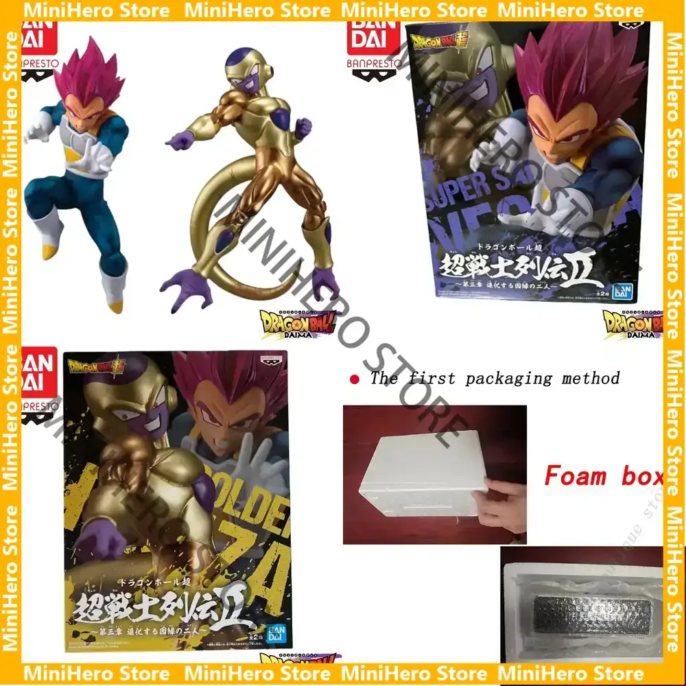 

В наличии Оригинальная фигурка Bandai Banpresto Dragon Ball Vegeta Frieza 1/7 из ПВХ