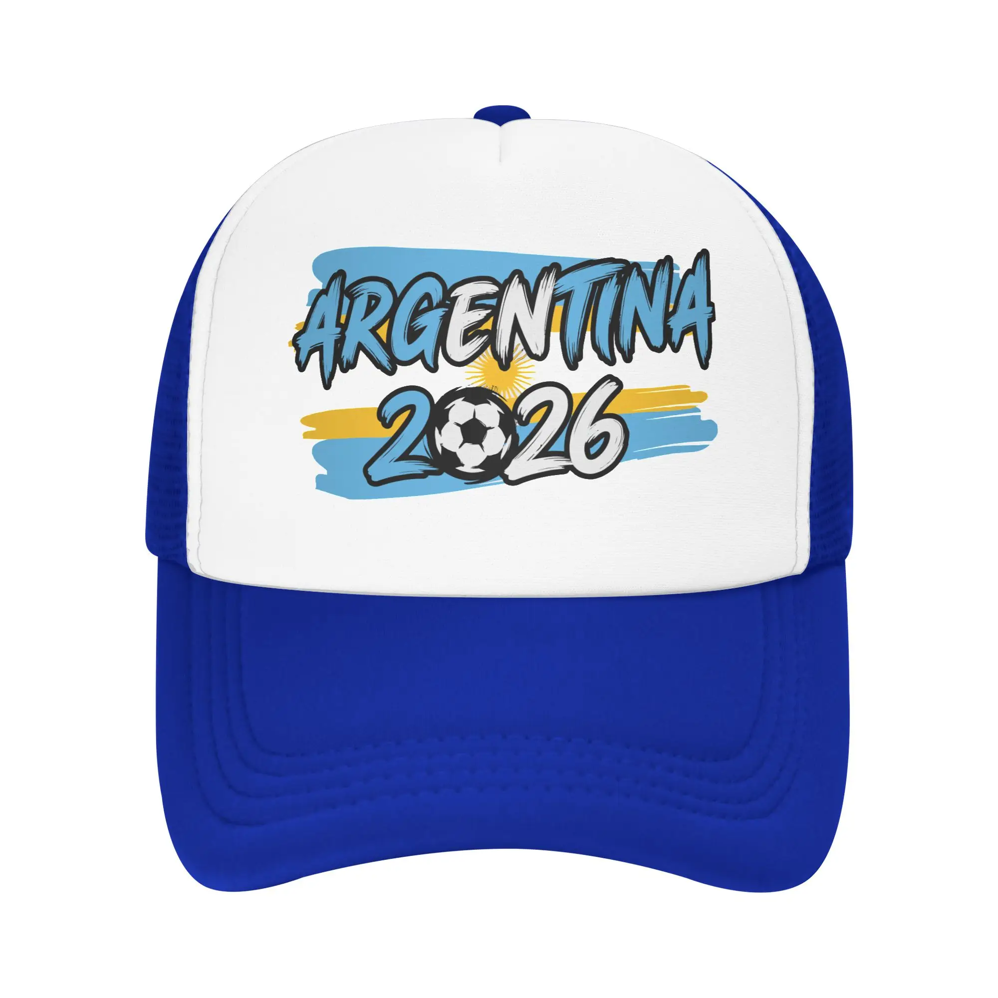 Argentina Football Match 2026 Mesh Baseball Caps Men Women Hip-Hop Sun Hat Usa Canada Mexico Socce  Hat Summer Trucker Hats