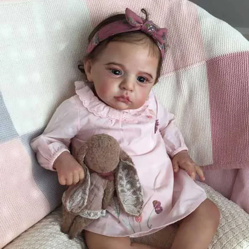 

23-дюймовый комплект Cameron Reborn Touch, мягкая незавершенная неокрашенная кукла, пустые детали с тканевым корпусом и глазами