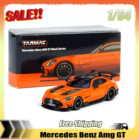 Nuevo en Stock Tarmac Works Tw 1:64 Mercedes Benz Amg GT aleación miniatura Diecast modelo colección de coches adornos juguetes personalizados regalo