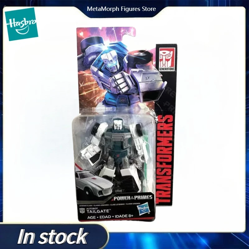 Figura de acción de Transformers Power of The Primes E1159 AUTOBOT TAILGATE de Hasbro, original, clase Legend, modelo de juguete de anime.