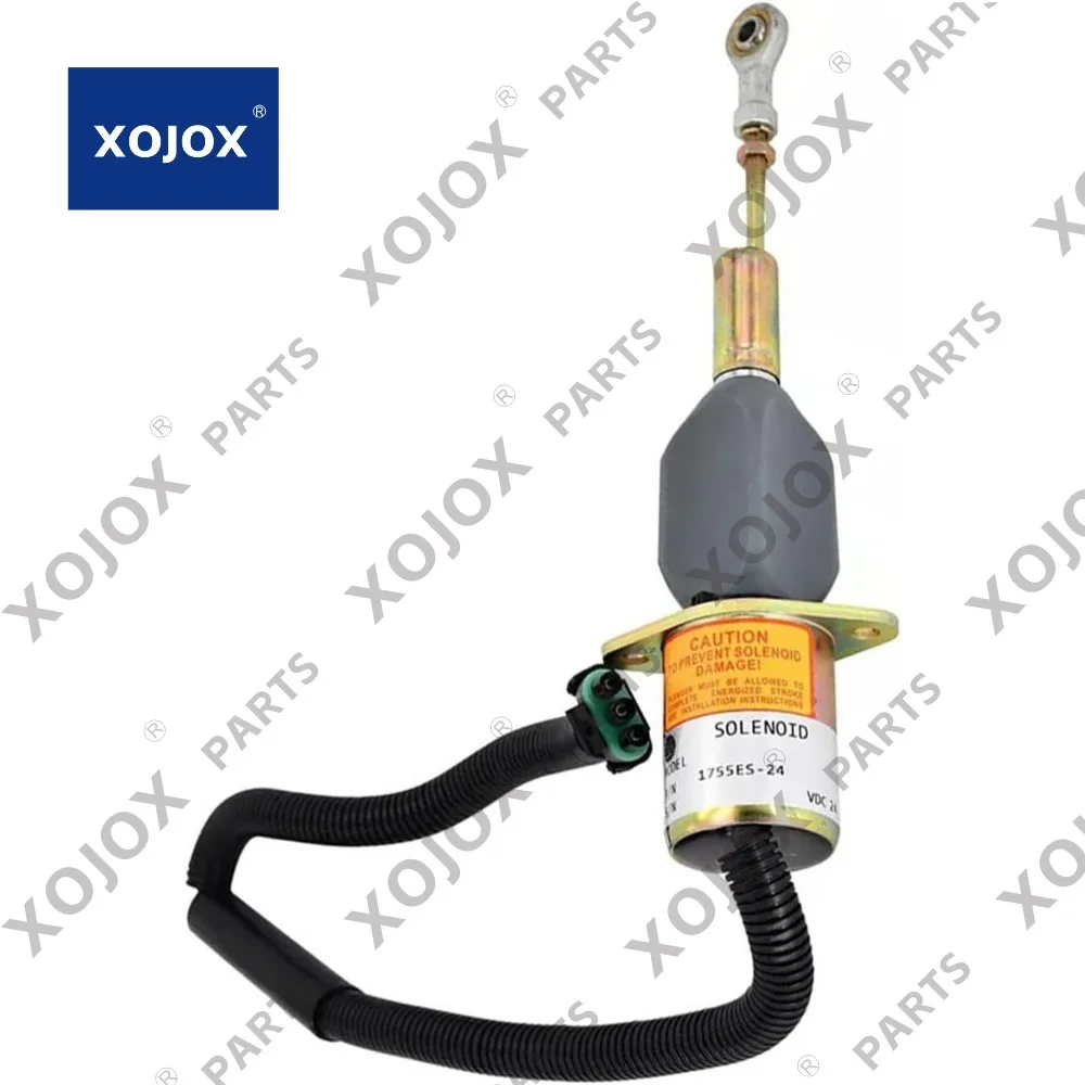 Válvula solenóide XOJOX 1755ES RE504223 RE54747 para escavadeira John Deere 330LC 330LCR 370 Motor Grader 770C 770CH 772CH Powertech E