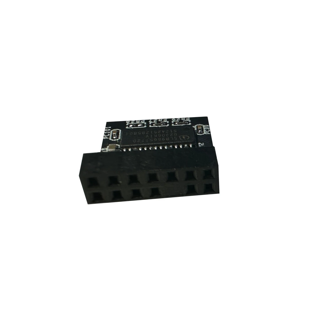 QIYIDA X99 TPM2.0 지원 msi14pin 사용 Tpm 모듈 14핀 LPC MSI14P 암호화 보안 모듈 카드용