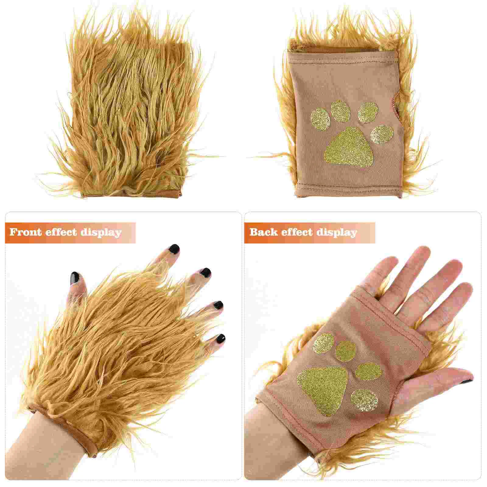 Löwe Cosplay Kleidung Familie Halloween Kostüme Erwachsene Tierohren Stirnband Zubehör Kind