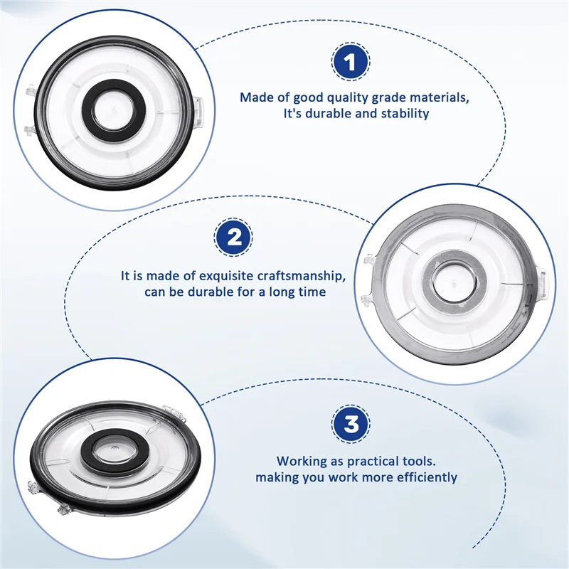 B59B-Dust Bin Lid Replacement For Xiaomi G9/G9 Plus//G9 Pro/G10/G10 Plus/G10 Pro Vacuum Dust Collector Lid Bin