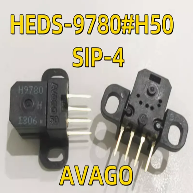 1PCS-5PCS HEDS-9780#G50 HEDS-9780#H50 DIP4 Optical reading head, pulse 400-line rotary encoder optical sensor