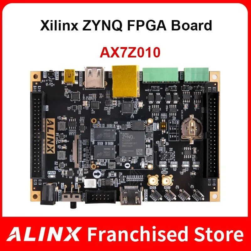 

ALINX AX7Z010: XILINX Zynq-7000 SoC XC7Z010 FPGA Development Board ZYNQ 7000 7010 ARM