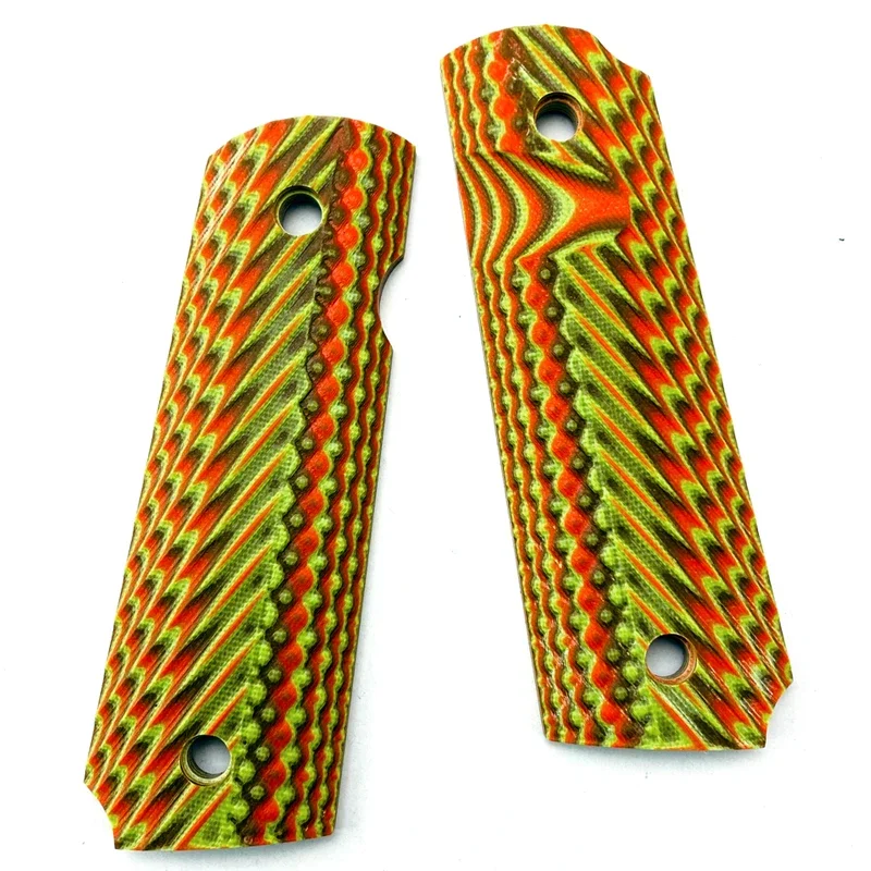 

tactics pistol 1911 grips G10 Grips custom Grips CNC Material 1911 accessories CNC G10 Handle material