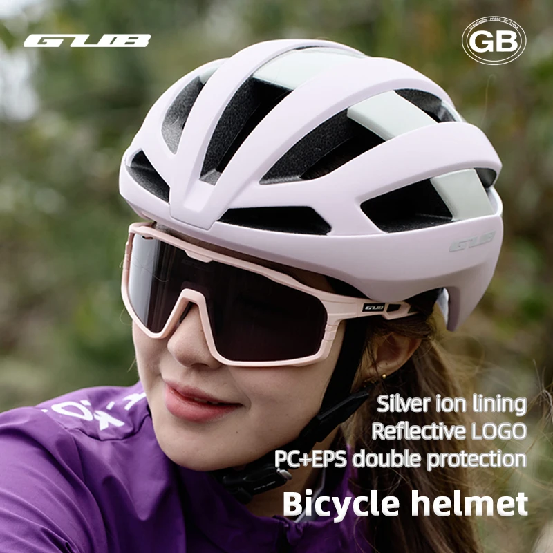 Aerodynamics Road Racing Bike Helmet Male Female Cycling Helmets with Magnetic Buckle Self-cleaning Lining Imported EPS Safety