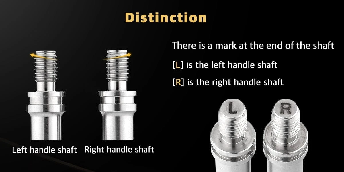 GOMEXUS-Power 90mm 100mm Griff Stella SW Twin Power SW mit Titan 50mm Knopf LMY-TB50 – Detail 8