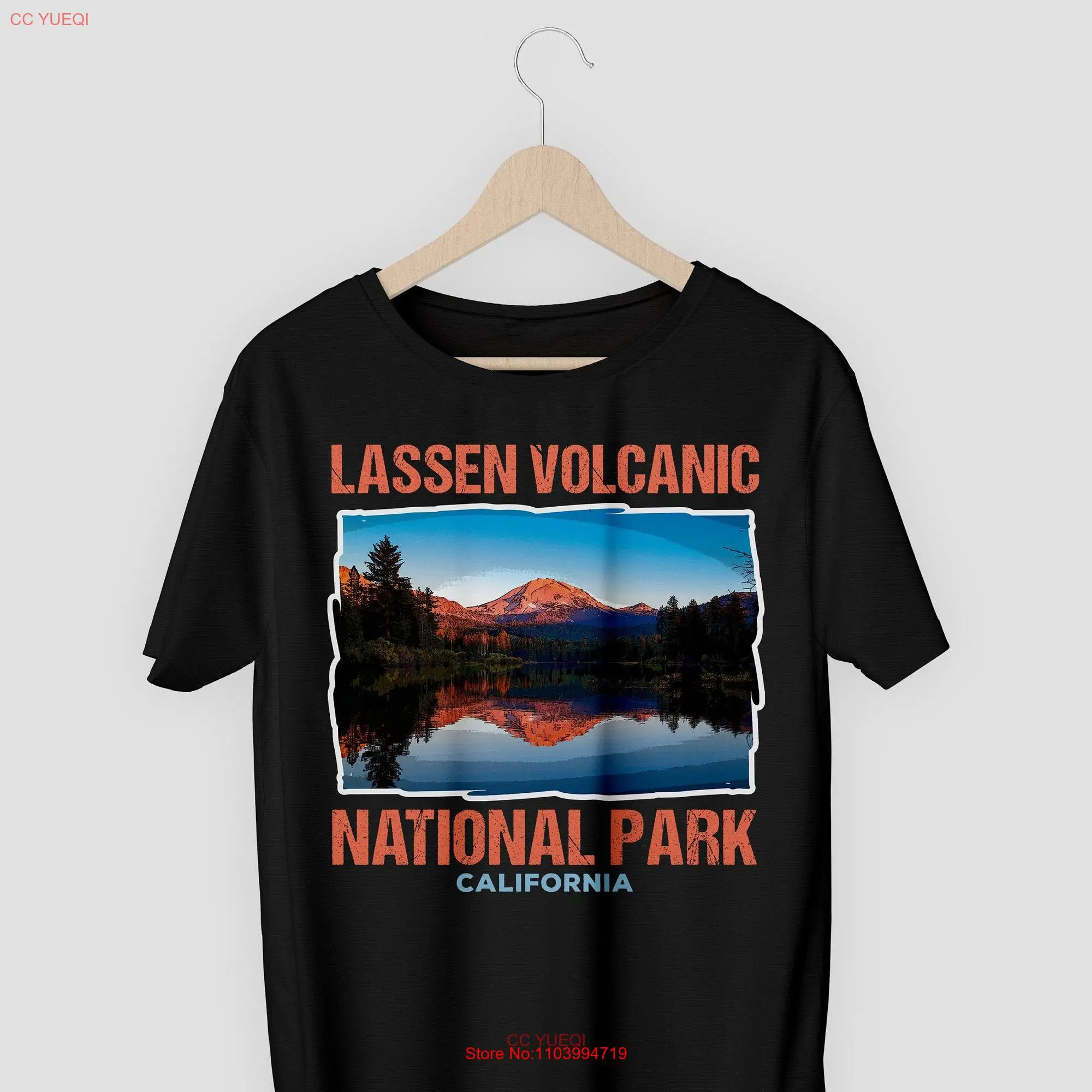 Lassen Volcanic National Park US Vintage T Shirt USA California Bumpass Hell Parks Lover s Adventure Outdoors Camping