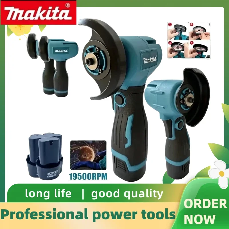 mini-esmerilhadeira-angular-recarregavel-sem-fio-makita-12v-com-bateria-lamina-de-corte-e-polimento-para-corte-de-diamante