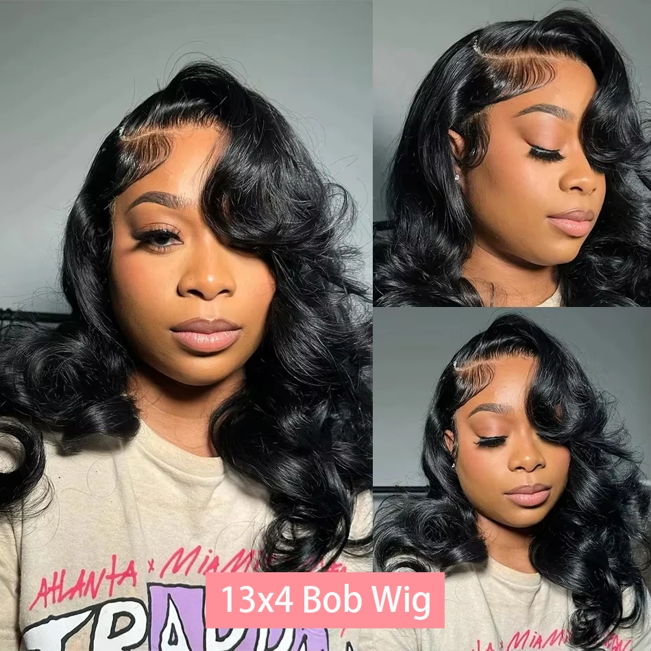 Peruca Frontal de Renda Transp - Glueless Wear And Go Human Hair Wig avaliação e preço