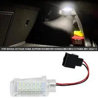 LED Trunk Boot Lights Lamp for Skoda Octavia Fabia Superb Roomster Kodiaq Mk2 MK3 Fabia MK1 GOLF 4 Led Luggage Compartment Light