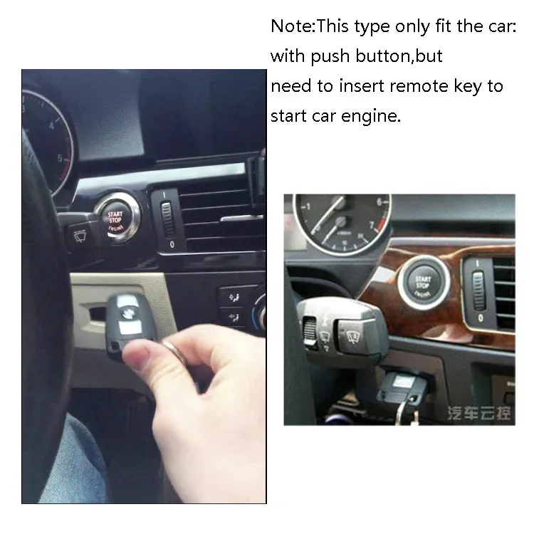 Para 5 7 X3 X4 alarma de coche GPS seguimiento motor arranque remoto sistema de parada GSM Smartphone App Control