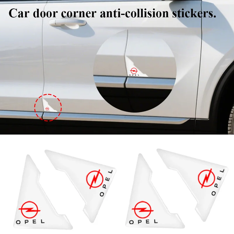 

Прозрачные силиконовые защитные накладки на углы дверей автомобиля от царапин и ударов для Opel Insignia, Astra, Antara, Meriva, Zafira H
