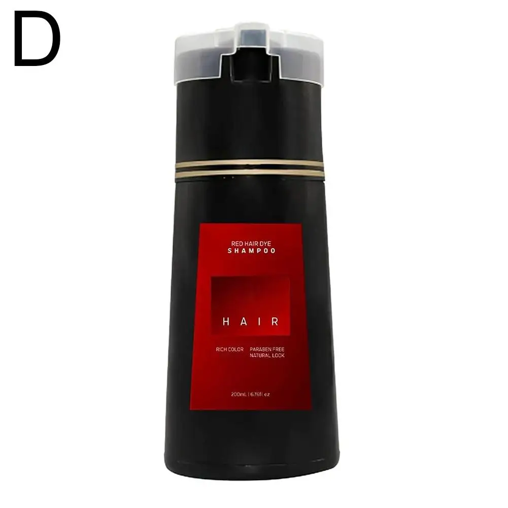 3in1 schwarzes Haarfärbeshampoo, sofortiges Haarfarbeshampoo für graues Haar, semi-permanentes Haarfarbeshampoo für Frauen und Männer, 500 ml