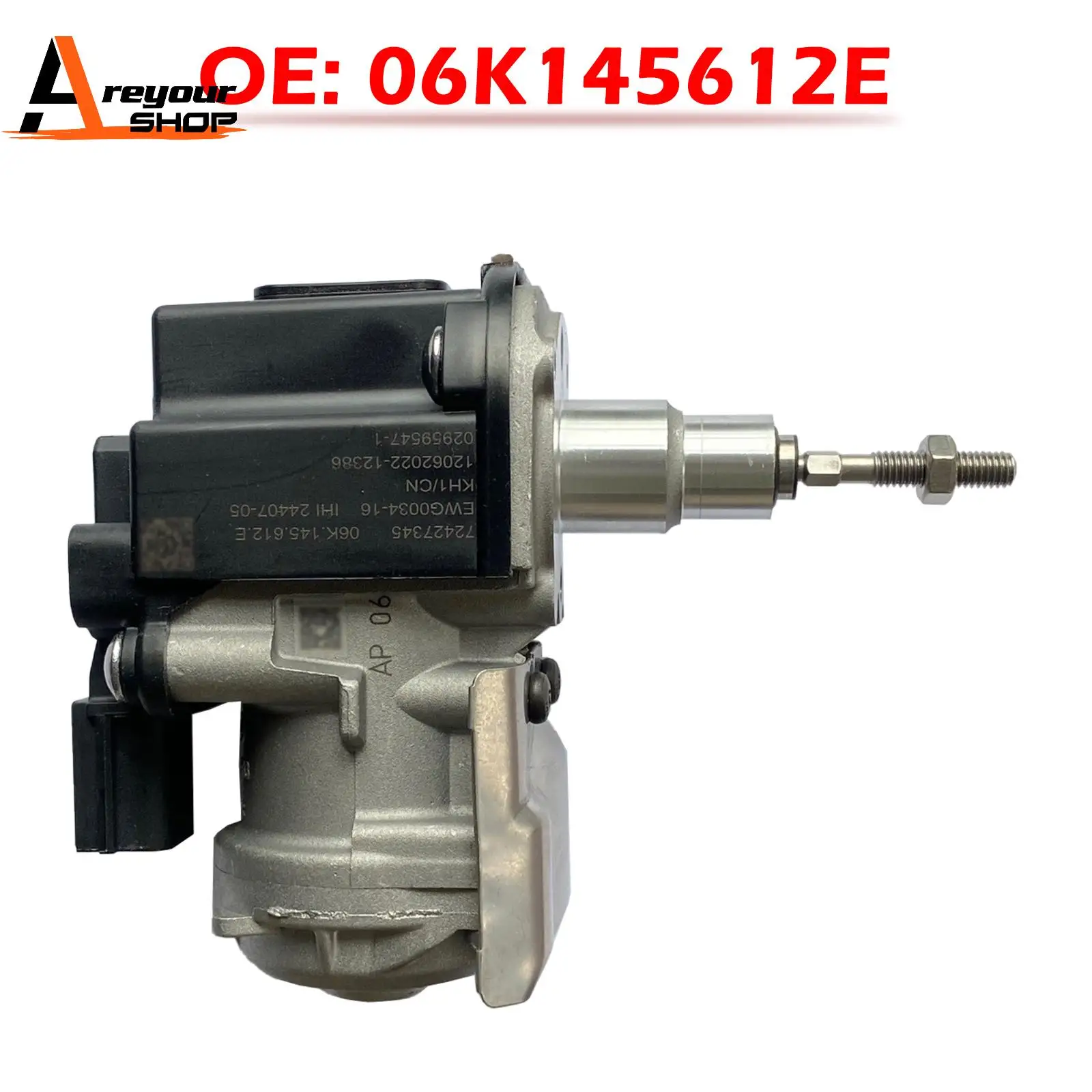 06K145612E Turbo Electric Actuator for Volkswagen Beetle Cabrio 2.0TFSI Jetta