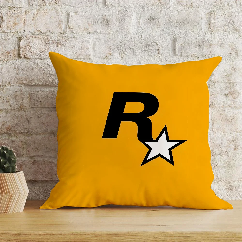 

Letter R Home Ornamental Pillow Cases Decorative Cushion Cover Room Decorating Items Cushions Cover for Pillows Halloween Covers