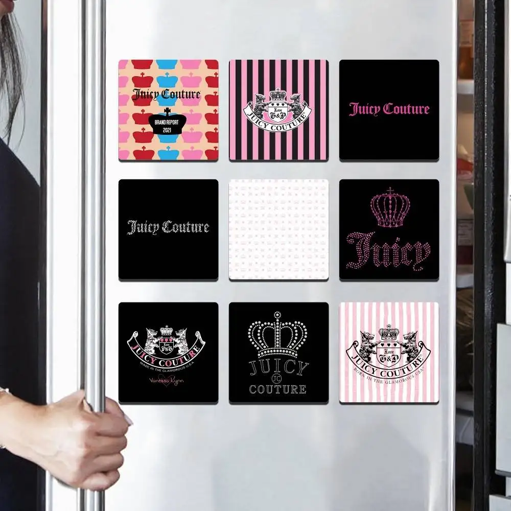 Fashion J-Juicy Cool Couture Photo Fridge Magnet Personalize Refrigerator Holiday Decor For Friends Gift Vibrant Print Quality