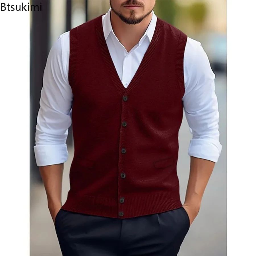 Thumbnail 3 - #40 Best Mens Knit Sweater Vests to Buy In 2026