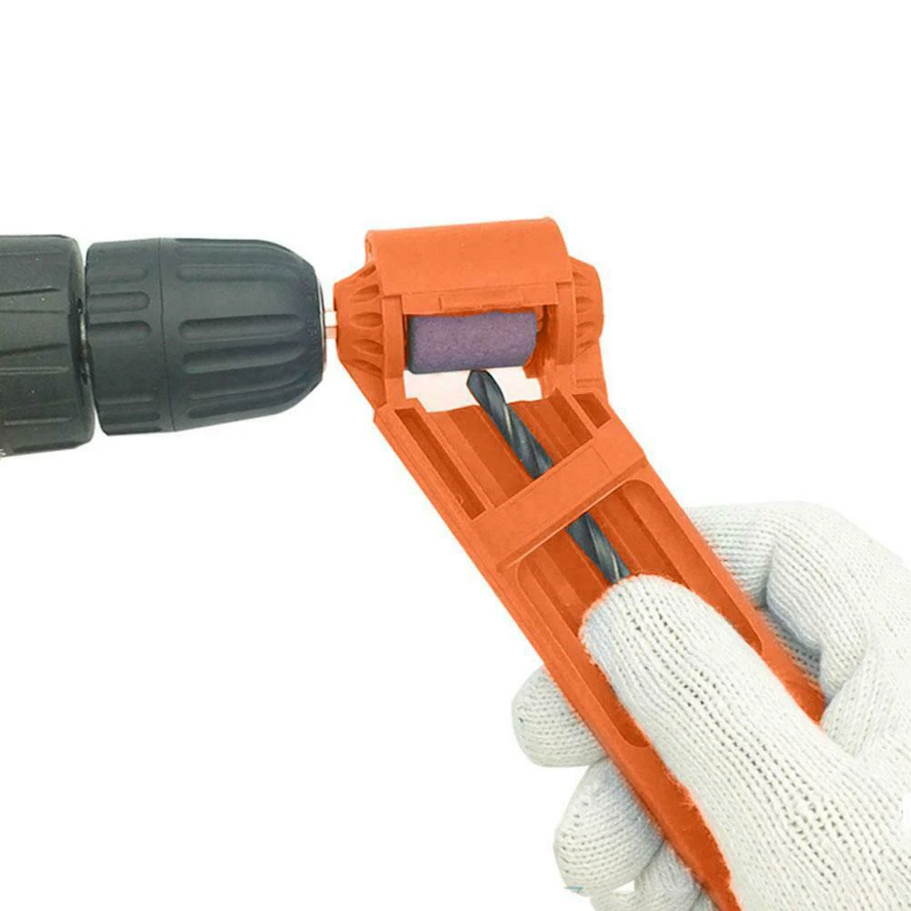 Drill Bit Sharpening Tool High Performance Electric Drill Bit Sharpener with Corundum Resisting Grinding Wheel