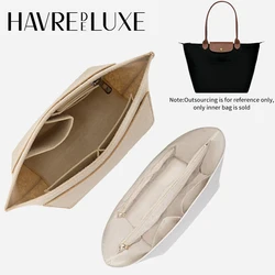 HAVREDELUXE-organizador de bolsas para Longchamp, bolso de mano grande, bolso de inserción, almacenamiento y acabado, interior, forro