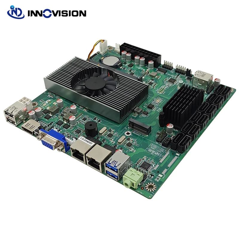 Mini ITX NAS motherboard with 11th 4cores N5095 Processor 12SATA3.0 NAS server Board