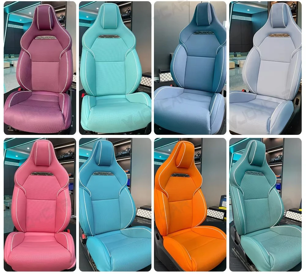 Sports Ventilated Seat Cushion for Model 3 Y 2016‑2026 Front Two Seats Rear Seat Cover Performance Style Car Upgrade Part