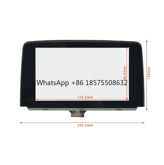 8 Inch New Touch suitable for 2016 17 18 19 M-azda CX-9 radio touch TK49-611J0 digitizer with bracket Touch