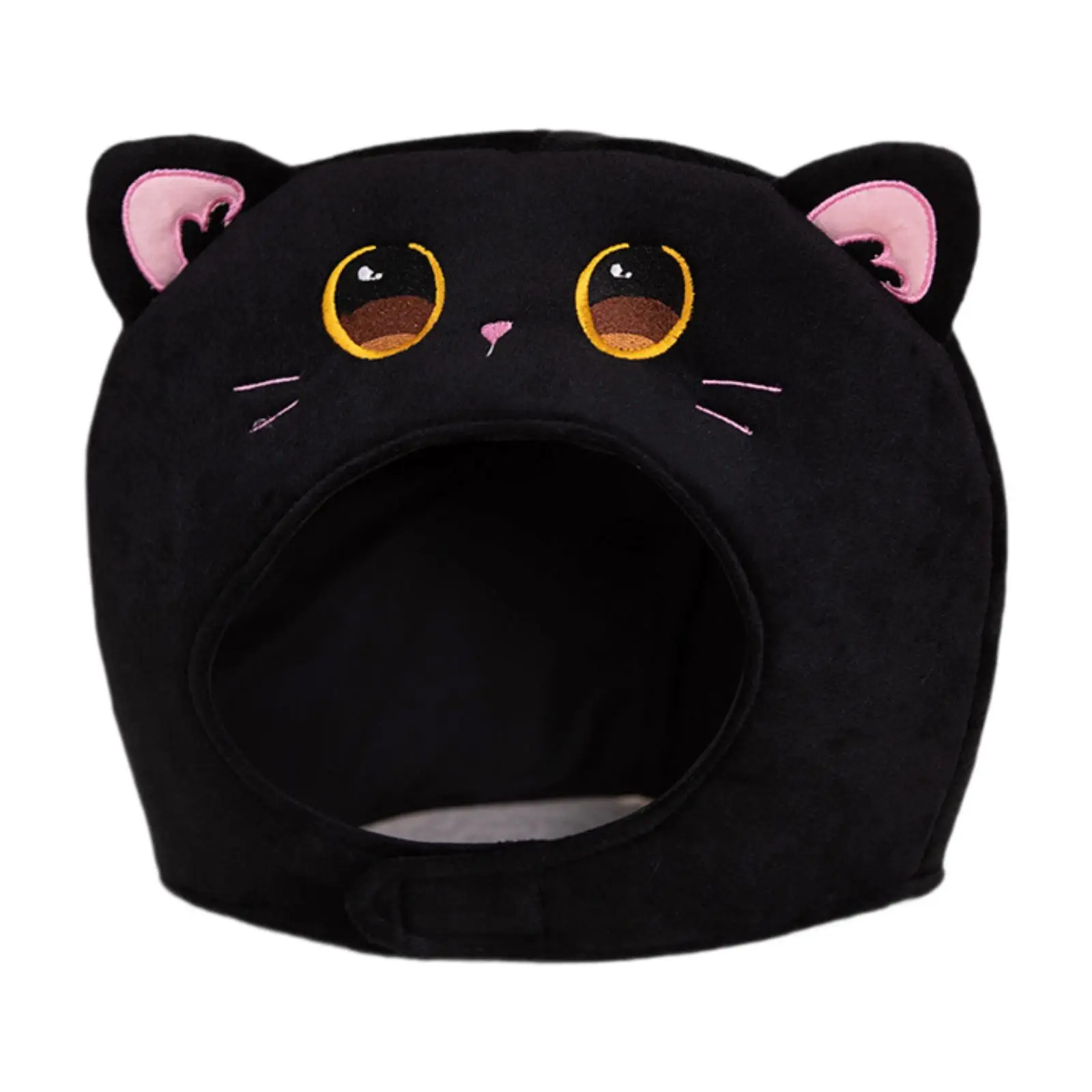

Cat Plush Animal Hat Decorative Soft Lovely Headband Cap for Party Dress up