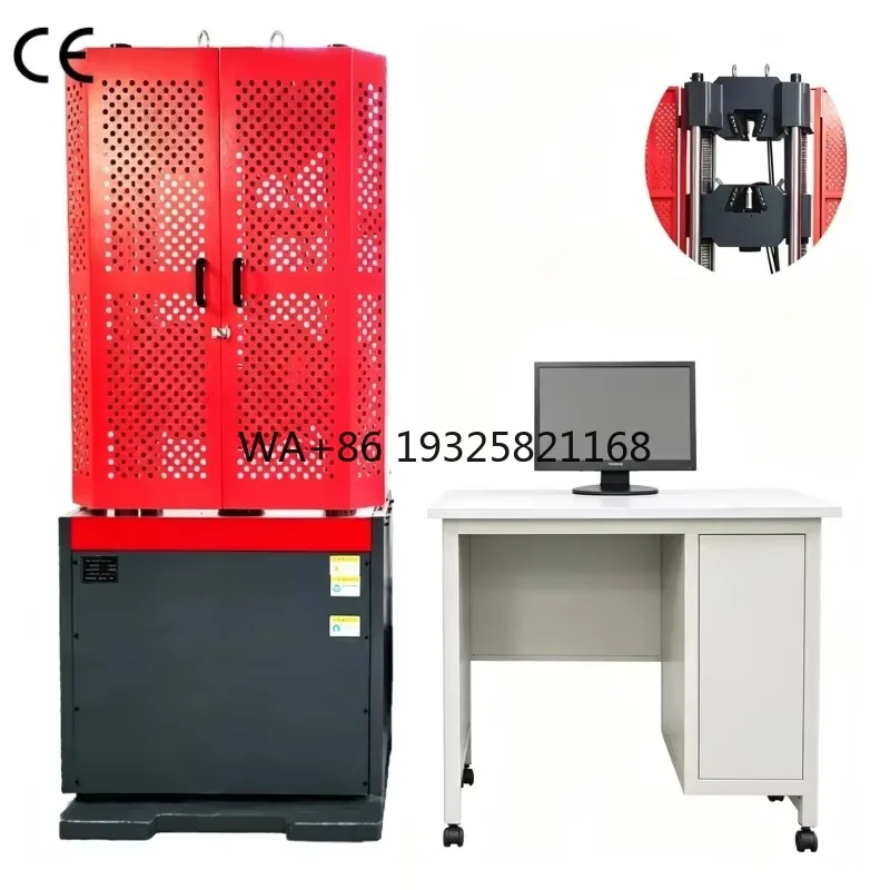 ASTMA370 Computer Controlled Electro Hydraulic Servo Universal Tester Tension Test Machine Compression Detector Bending Device